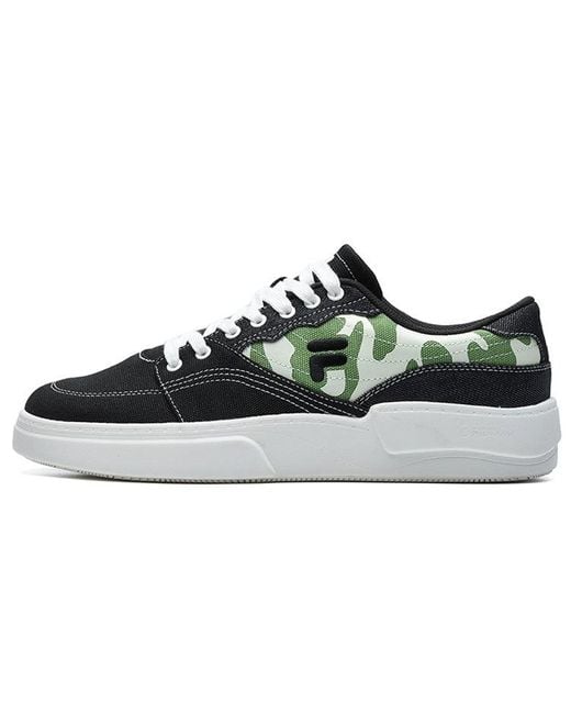 Fila Black Flip Skate Shoes for men