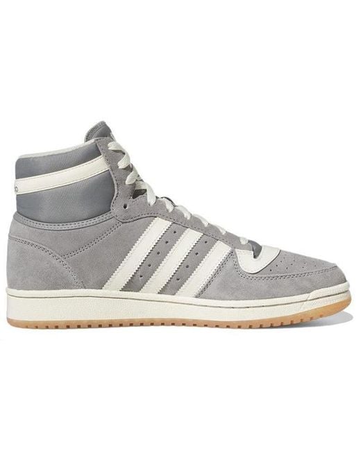 Adidas Metallic Top Ten Rb 'Charcoal Solid' for men