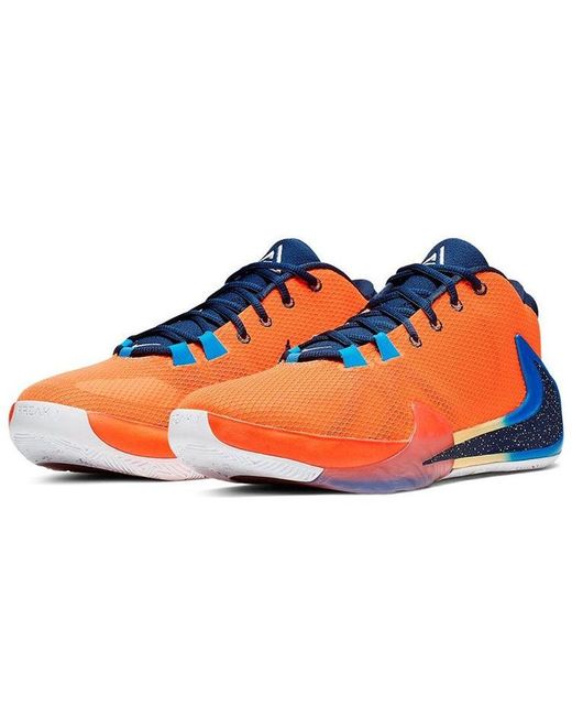Nike zoom freak orange discount