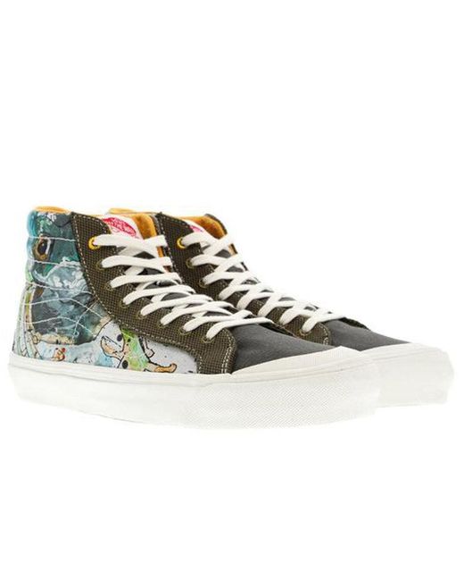 Vans Green Ralph Steadman X Style 138 Lx 'Frog' for men