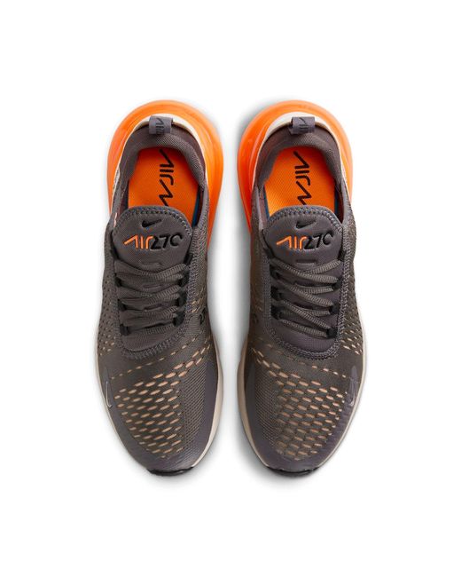 Nike Orange Air Max 270 'Thunder Total' for men