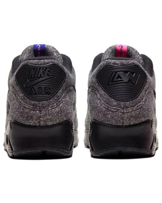 Nike Black Loopwheeler X Air Max 90 for men