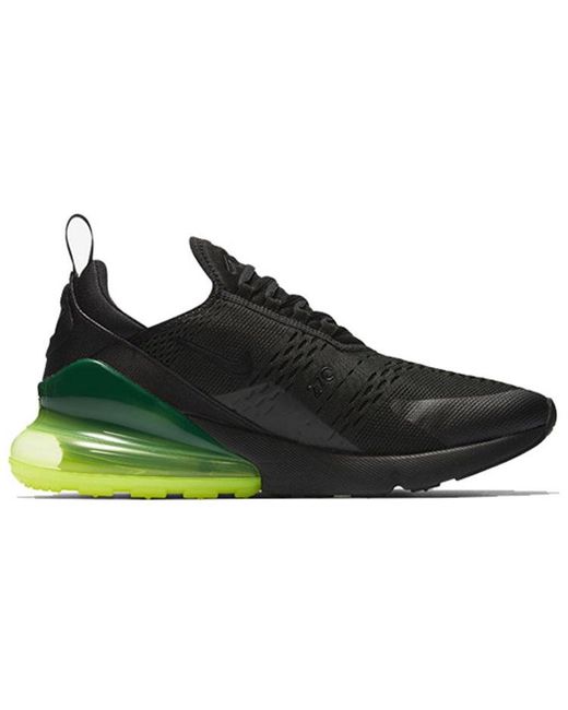 Nike Black Air Max 270 'Neon' for men