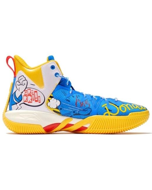 Li-ning Blue Badfive X Disney for men