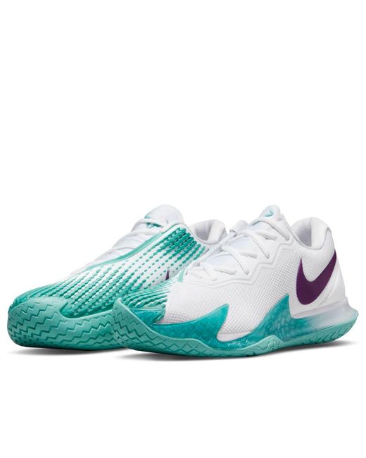 Nike Blue Court Air Zoom Vapor Cage 4 Rafa Washed' for men