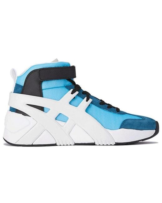 Onitsuka Tiger Blue Big Logo Trainer Hi for men