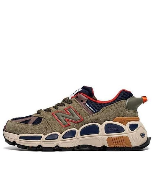 New Balance Brown Salehe Bembury X 574 Yurt 'Team Forest' for men