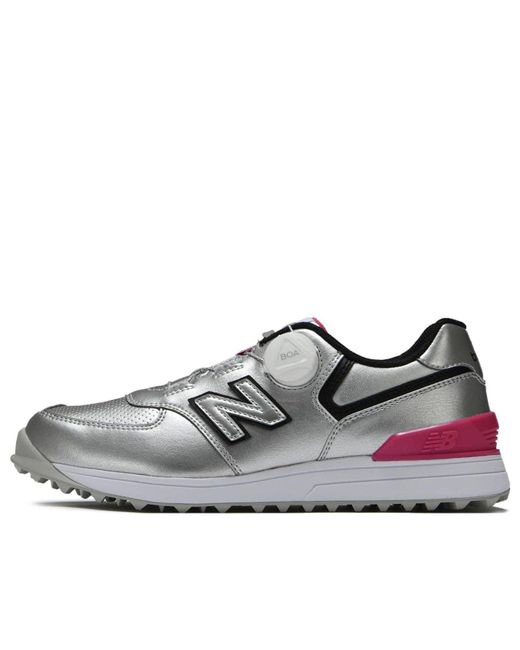 New Balance 574 Boa 2e Golf Shoes in Gray Lyst