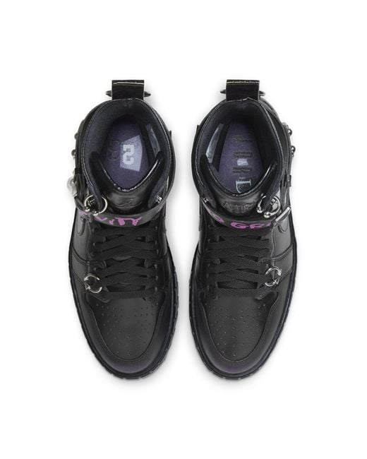 Nike Black (Wmns) 1 High Brooklyn 'No Gravity'