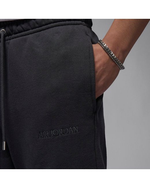 Nike Black Wordmark Sweatpants for men