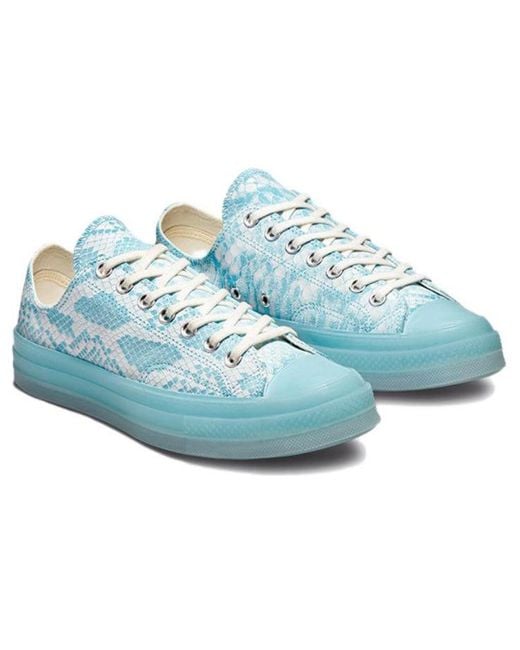 Converse Blue Golf Wang X Chuck 70 Low Python' for men