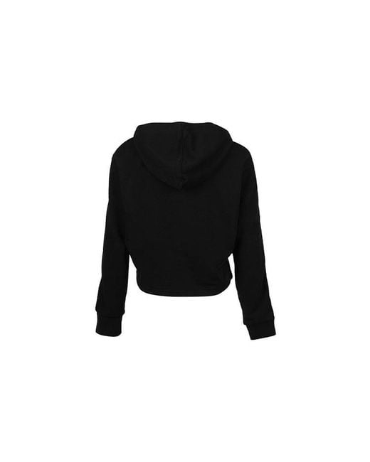 PUMA Black (Wmns) Amplified Cropped Tr Hoodie