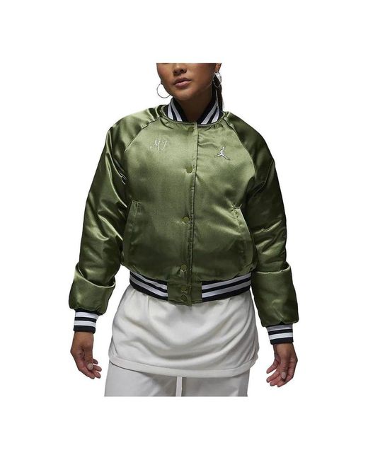 Nike Green (Wmns) Varsity Jacket