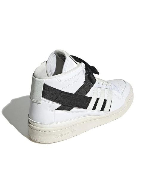 Adidas White Parley X Forum Mid for men