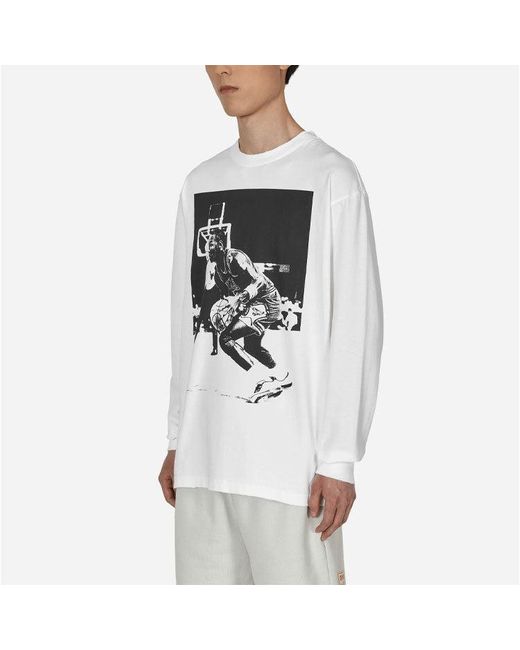 Nike White X Union Crossover Round Neck Pullover for men