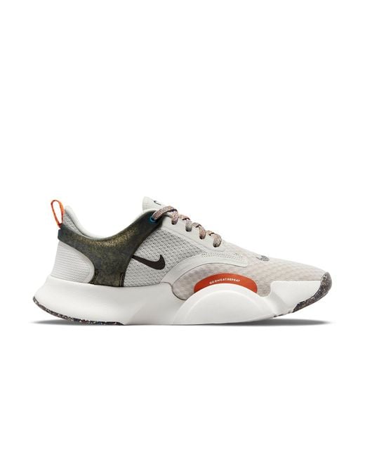 Nike Gray Superrep Go 2 'Light Bone Velvet' for men