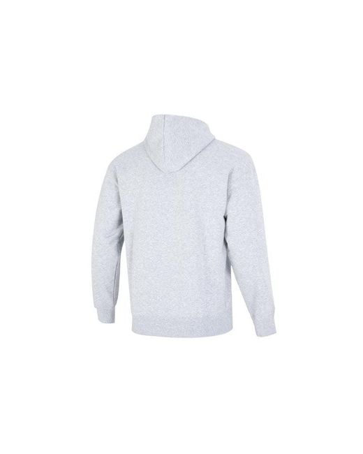 PUMA Blue Colorblock Fandom Logo Hoodie for men