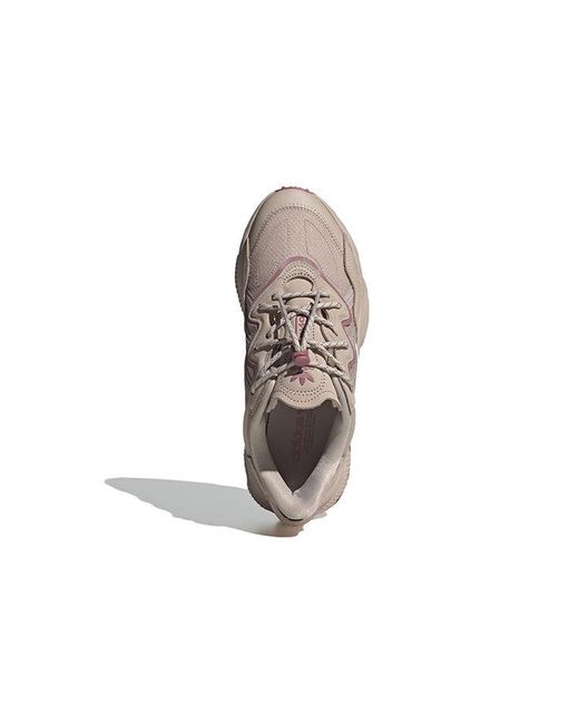 Adidas Pink (Wmns) Originals Ozweego Shoes 'Wonder Taupe'