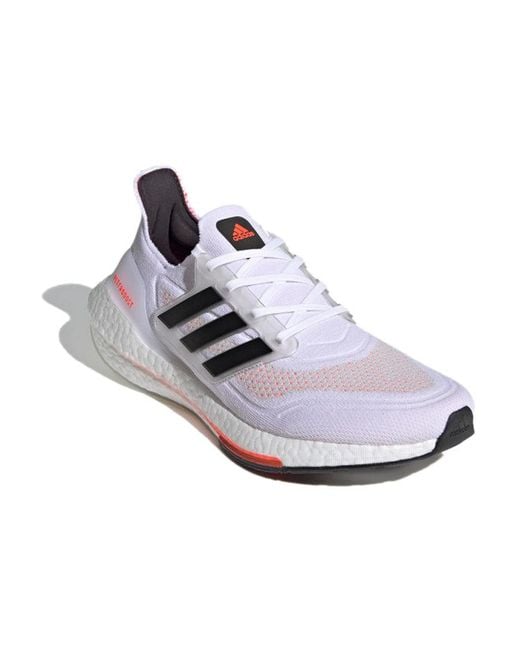 Adidas White Ultraboost 21 'Tokyo' for men
