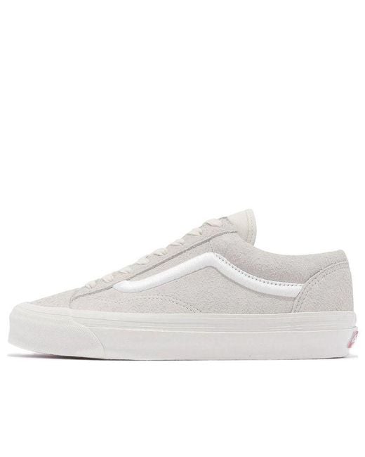 Vans White Og Style 36 Lx 'Cooperstown Marshmallow' for men