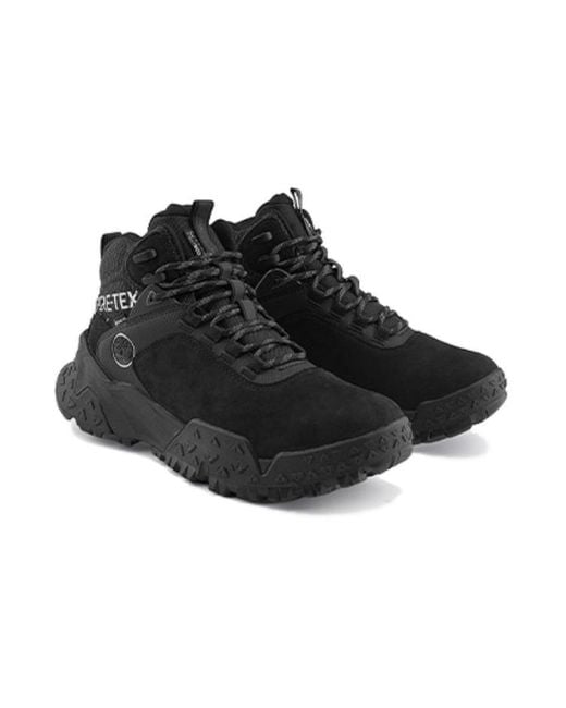 Timberland Black Motion Scramble Waterproof High Top Trainers for men