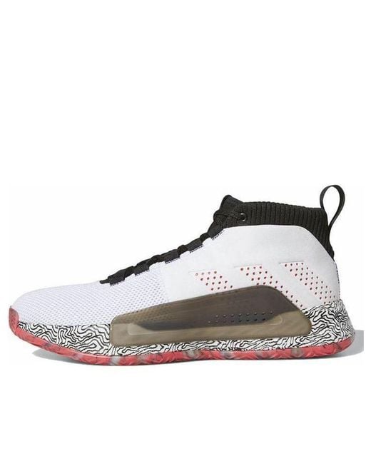 Adidas Red D Lillard 5 for men