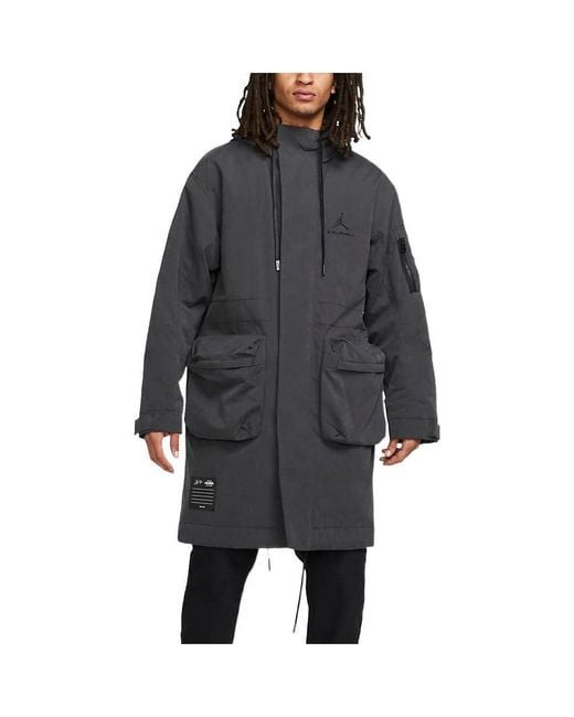 Nike Blue X A Ma Maniere Hooded Trench Coat Asia Sizing for men