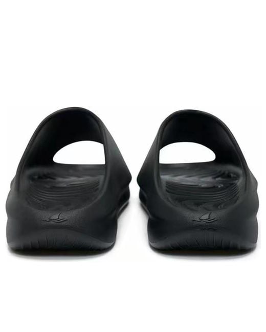 Rigorer Black Mini Shark Sandals for men