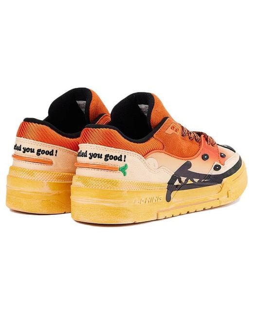 Li-ning Orange 001 Btc X Disney 'Zootopia Special Box' for men