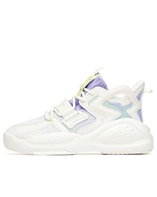 Anta White (Wmns) Badao 2 Mid 'Fluorescent Light'