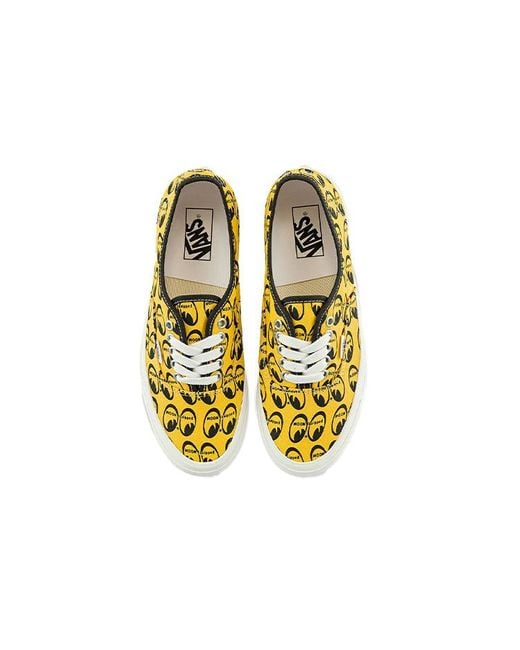 Vans Yellow Mooneyes X Authentic 44 Dx 'Anaheim Factory for men