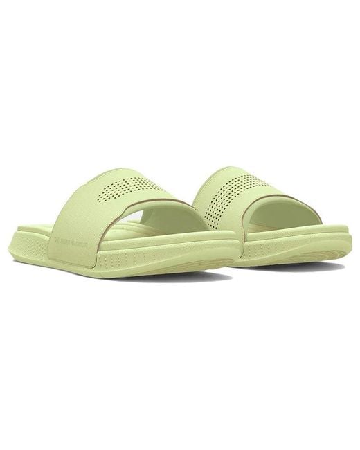 Under Armour Green Ansa Elevate Slide 'Pale' for men