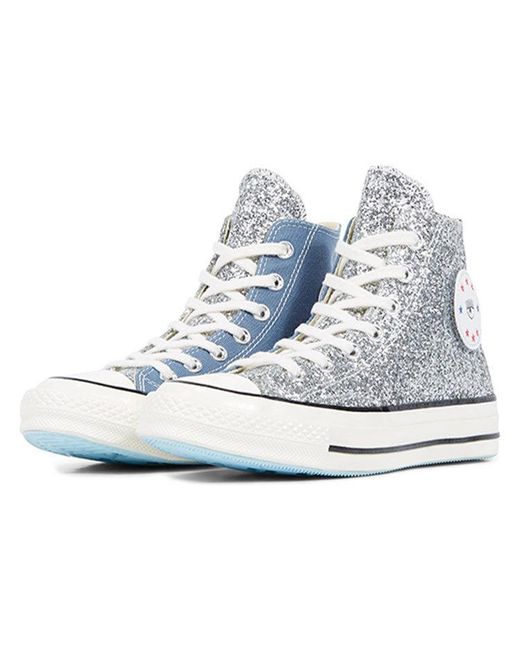 Converse White (Wmns) Chiara X Chuck 70 High Glitter'