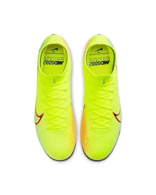 Nike Yellow Mercurial Superfly 7 Elite Mds Tf Turf for men
