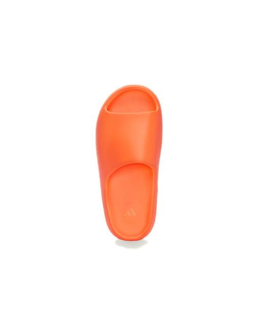 Adidas Orange Yeezy Slide 'Enflame' for men