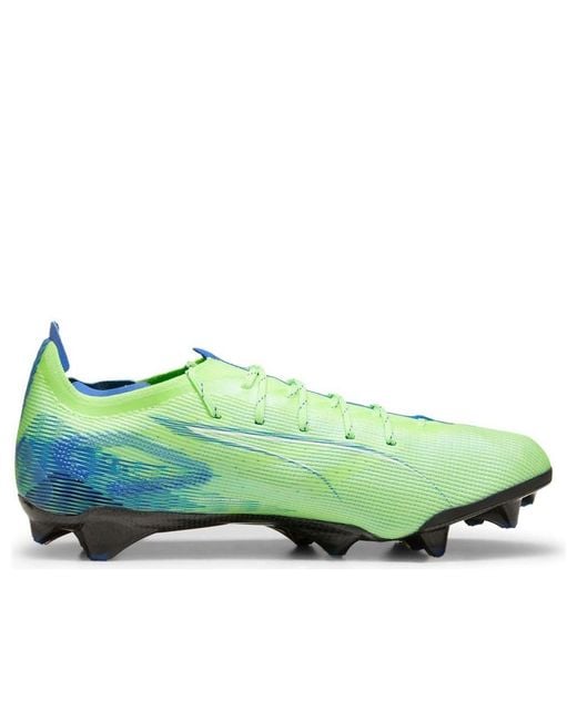 PUMA Green Ultra 5 Carbon Fg 'Fizzy Apple' for men