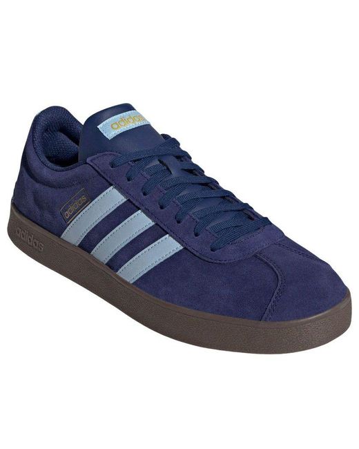 Adidas Blue Vl Court 2.0 Gum' for men