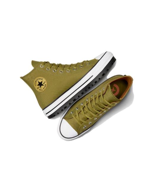 Converse Green Chuck Taylor All Star City Trek Shoes 'Cosmic Turtle' for men