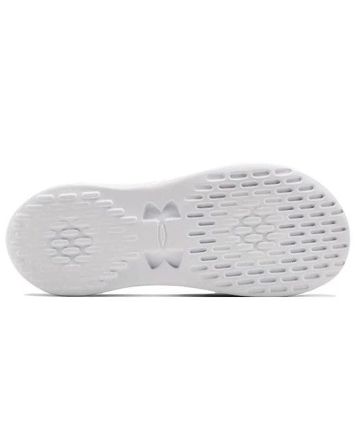 Under Armour White (Wmns) Playmaker Slippers