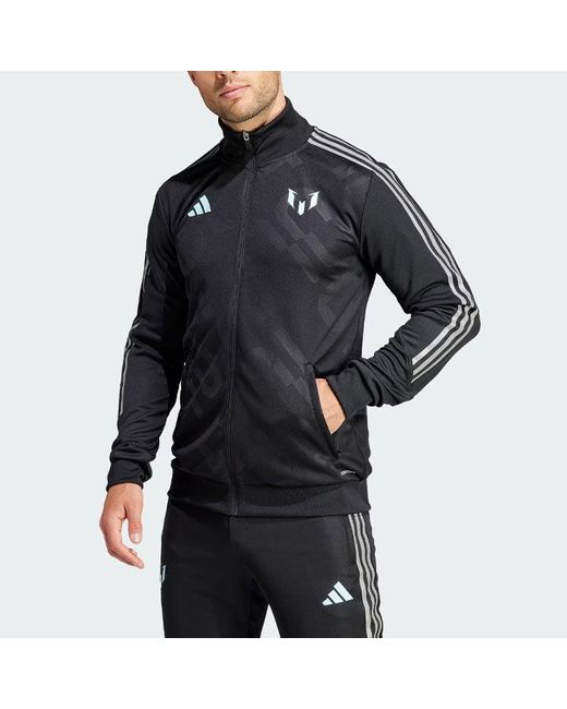 Adidas Black Messi Jackets for men
