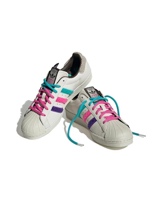 Adidas Blue Originals Superstar 80S X Han Meilin for men