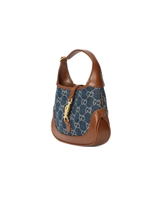 Gucci Blue (Wmns) Jackie 1961 Series Minidenimsingle Shoulder Bag Color Combination