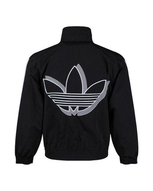 Adidas Black Originals Shadow Tr Wb Sports Jacket For for men