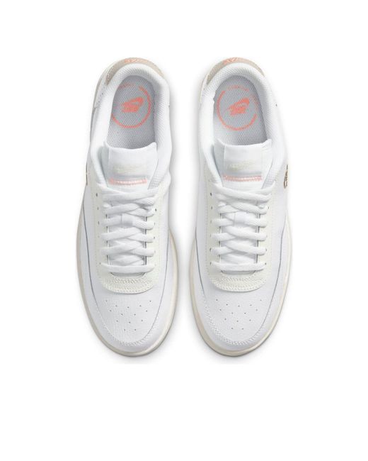 Nike White (Wmns) Court Vintage Premium