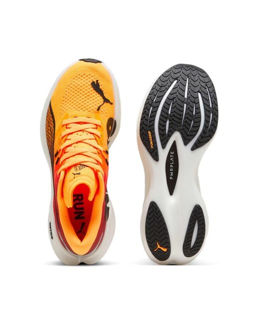 PUMA Yellow (Wmns) Deviate Nitro 3 Fade 'Sun Stream Sunset Glow'