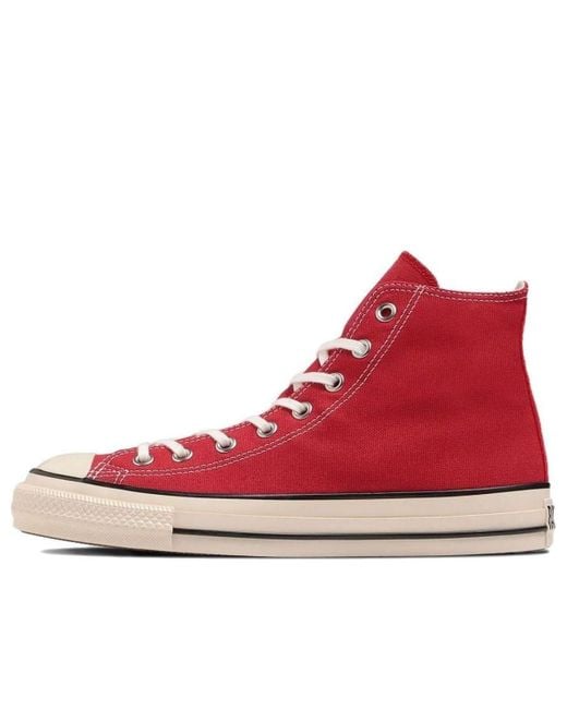 Converse Red Chuck Taylor All Star Us High Top 'Classic' for men