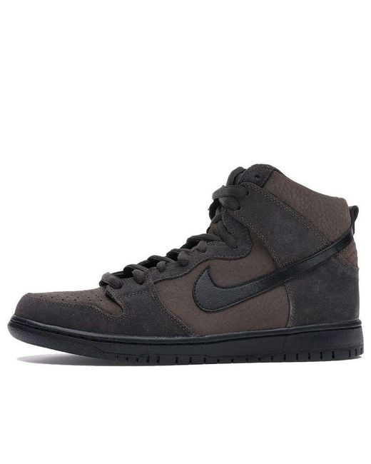 Nike Black Dunk High Pro Sb Brown for men