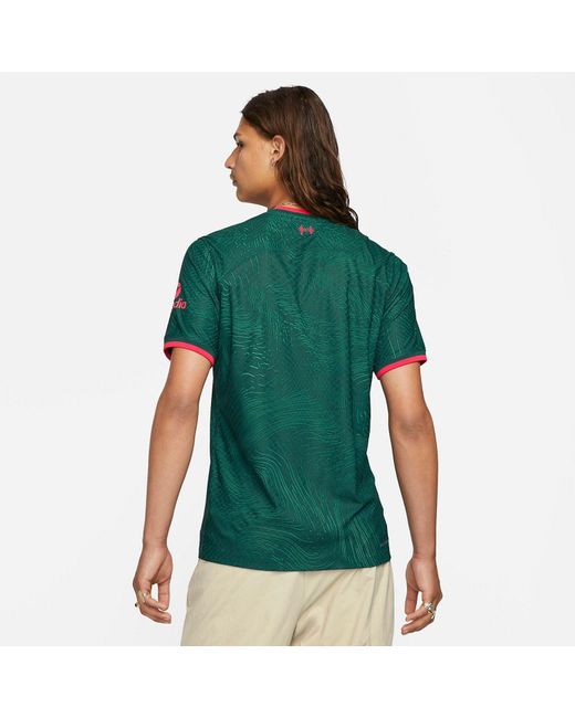 Nike Green Liverpool 22-2023 Dri-Fit Adv Match 3Rd Jersey for men