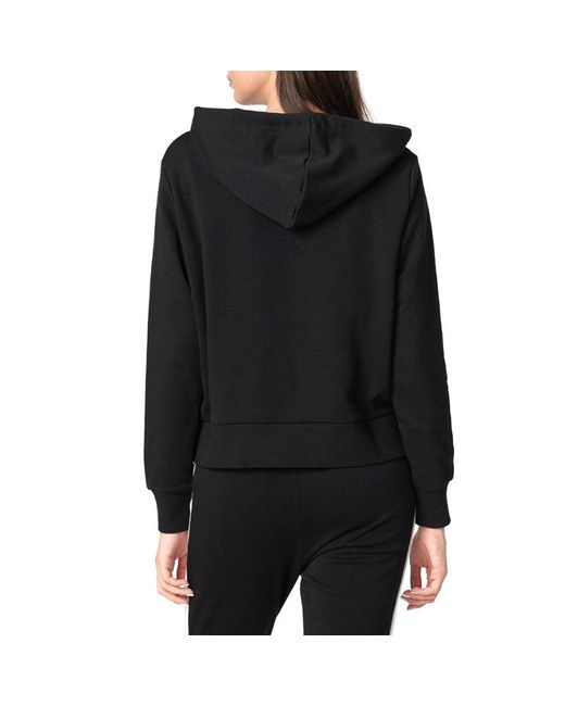 PUMA Black (Wmns) Casual Sports Hoodie