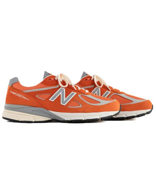 New Balance Red X Aim Leon Dore 990V4 Clay' for men